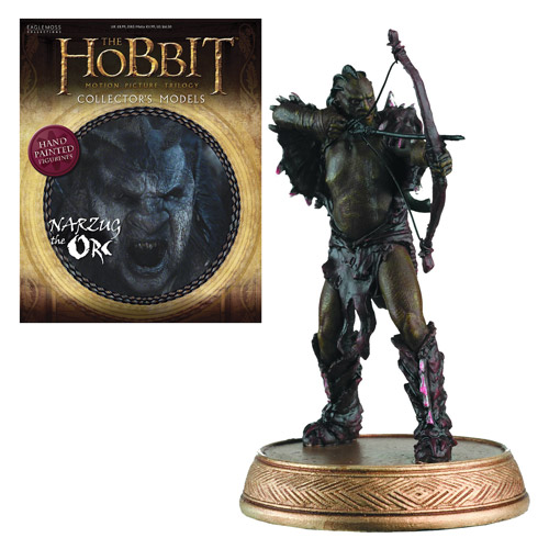 The Hobbit Narzug the Orc Figure with Collector Magazine #7